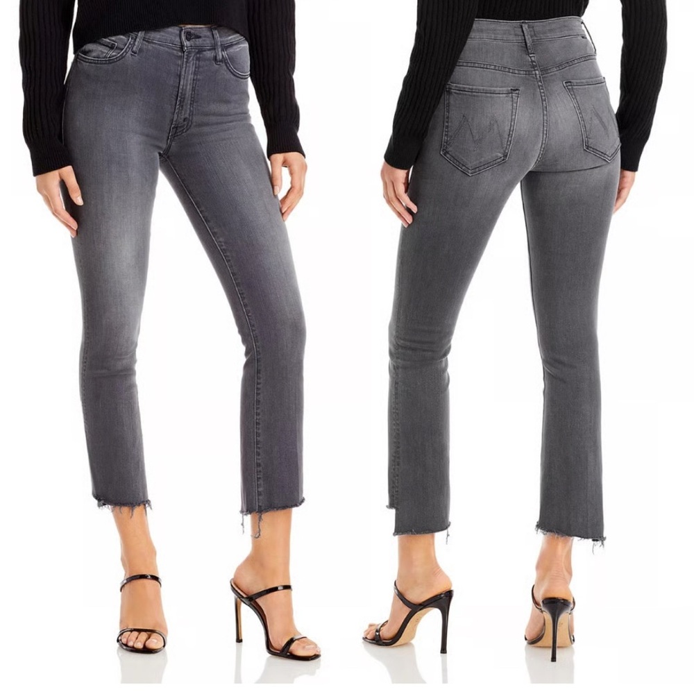 Mother. The insider crop step fray size 29
